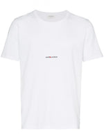 White Embroidered Logo T-shirt 1