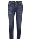Dark Blue Super Slim Denim Jeans 1