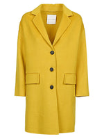 Yellow Single-breasted Coat 1
