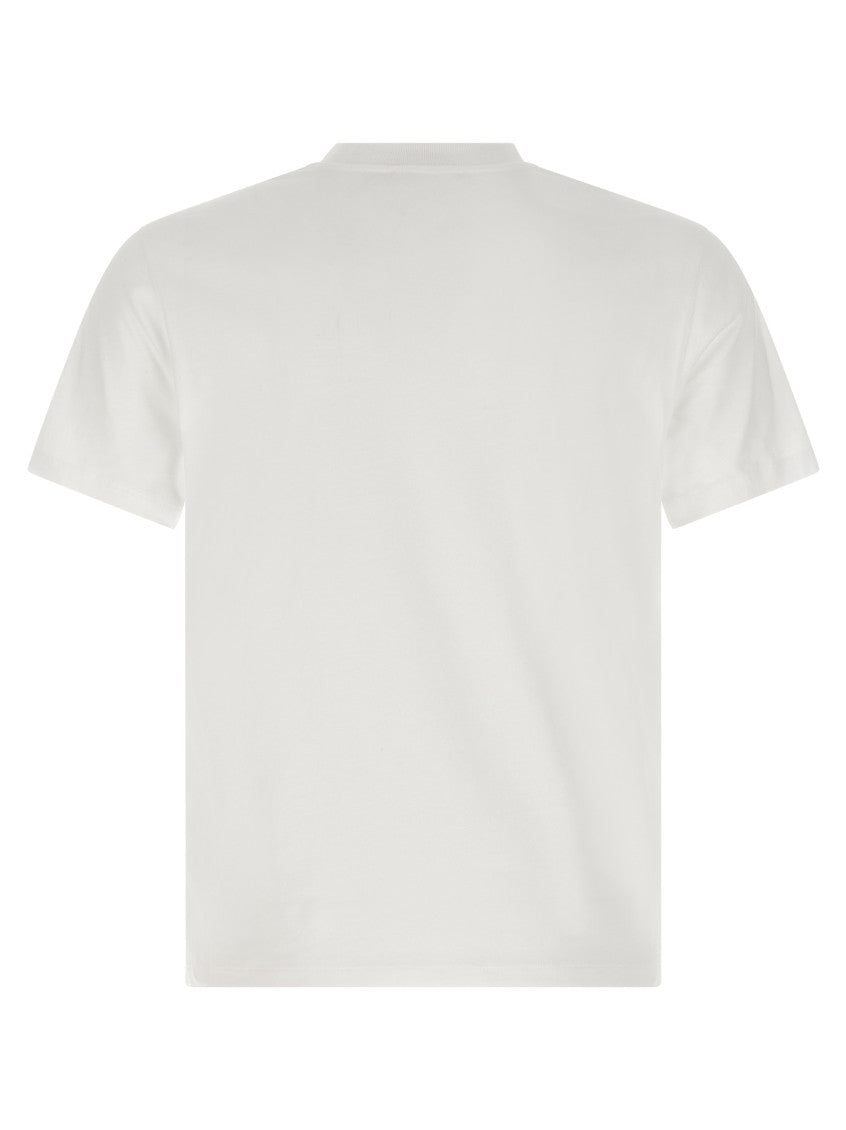 White Crew Neck T-Shirt 2