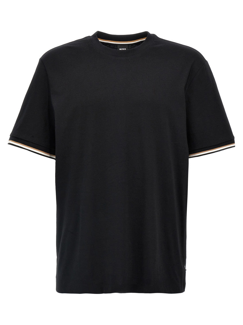 Black Crew Neck T-Shirt 1