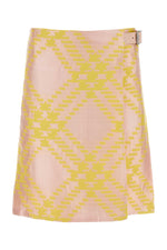 Light Pink Checked Pleated Kilt 1