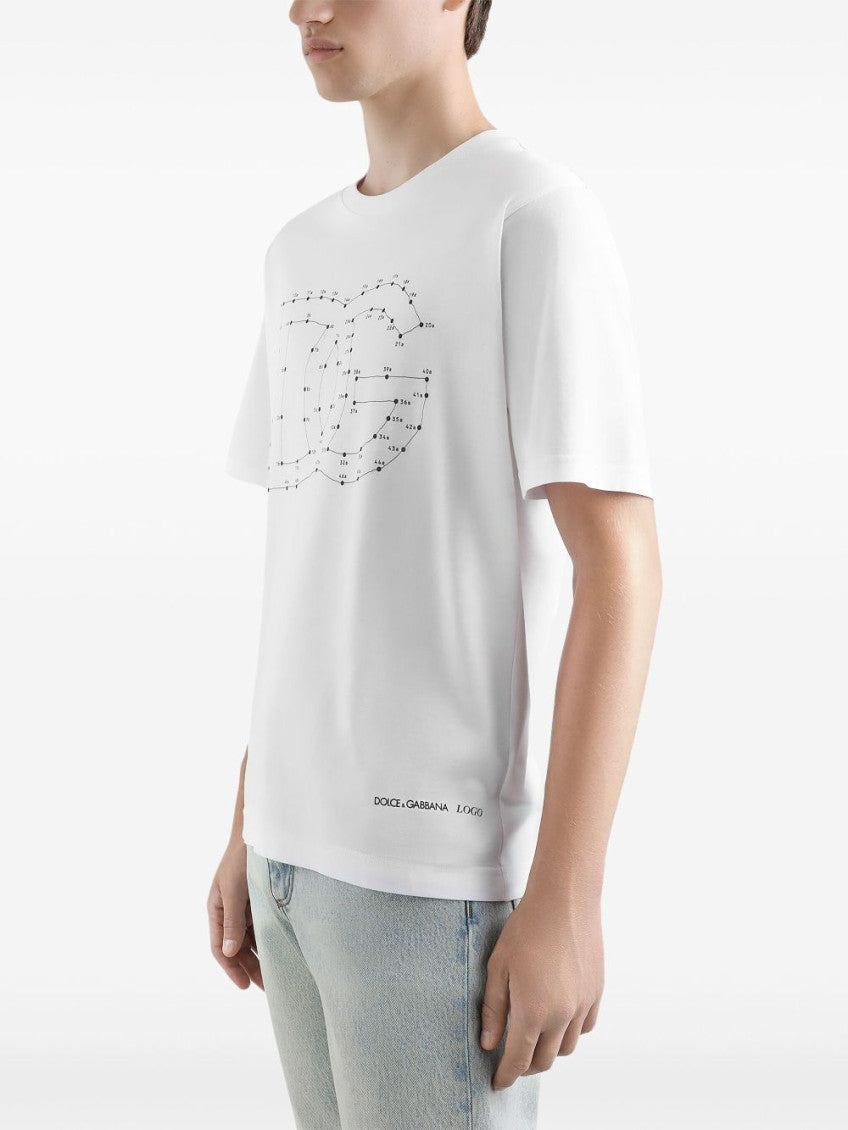 White Short Sleeve T-Shirt 2