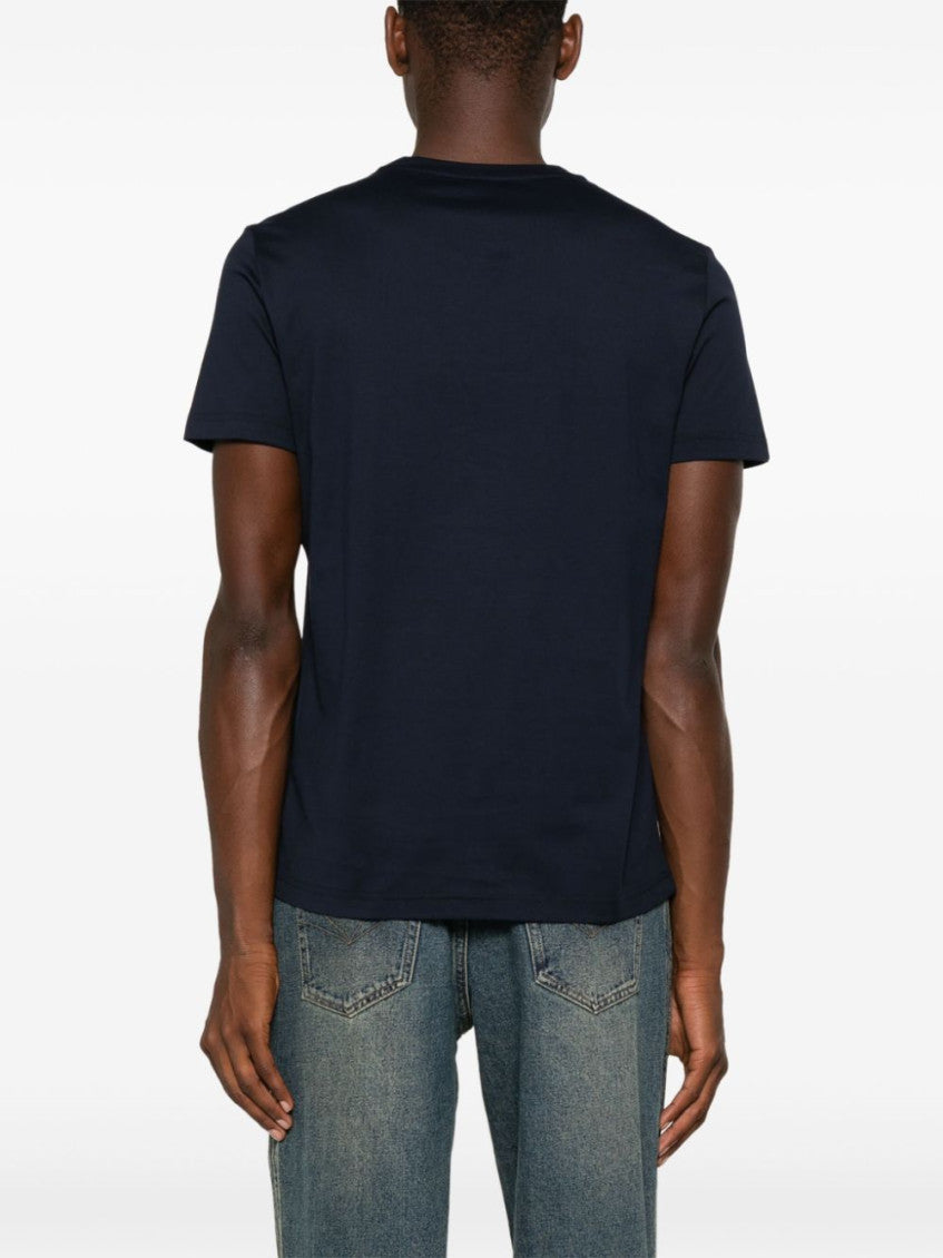 Blue Cotton T-Shirt 3