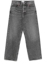 Grey Low-cut jeans 1