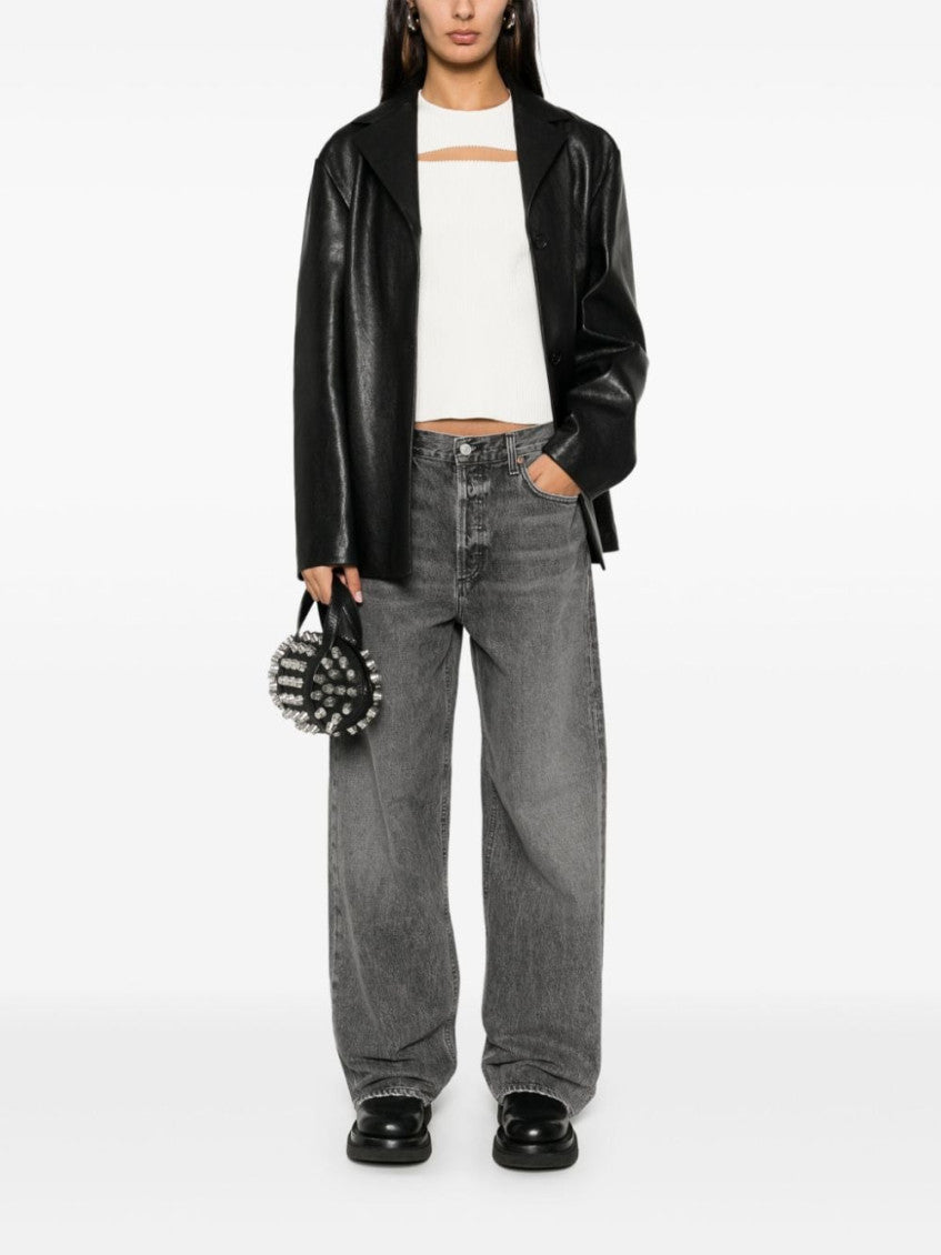 Grey Low-cut jeans 3
