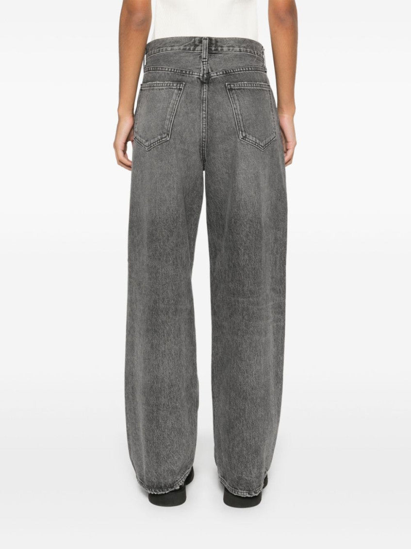 Grey Low-cut jeans 5
