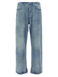 Light Blue Straight jeans 1