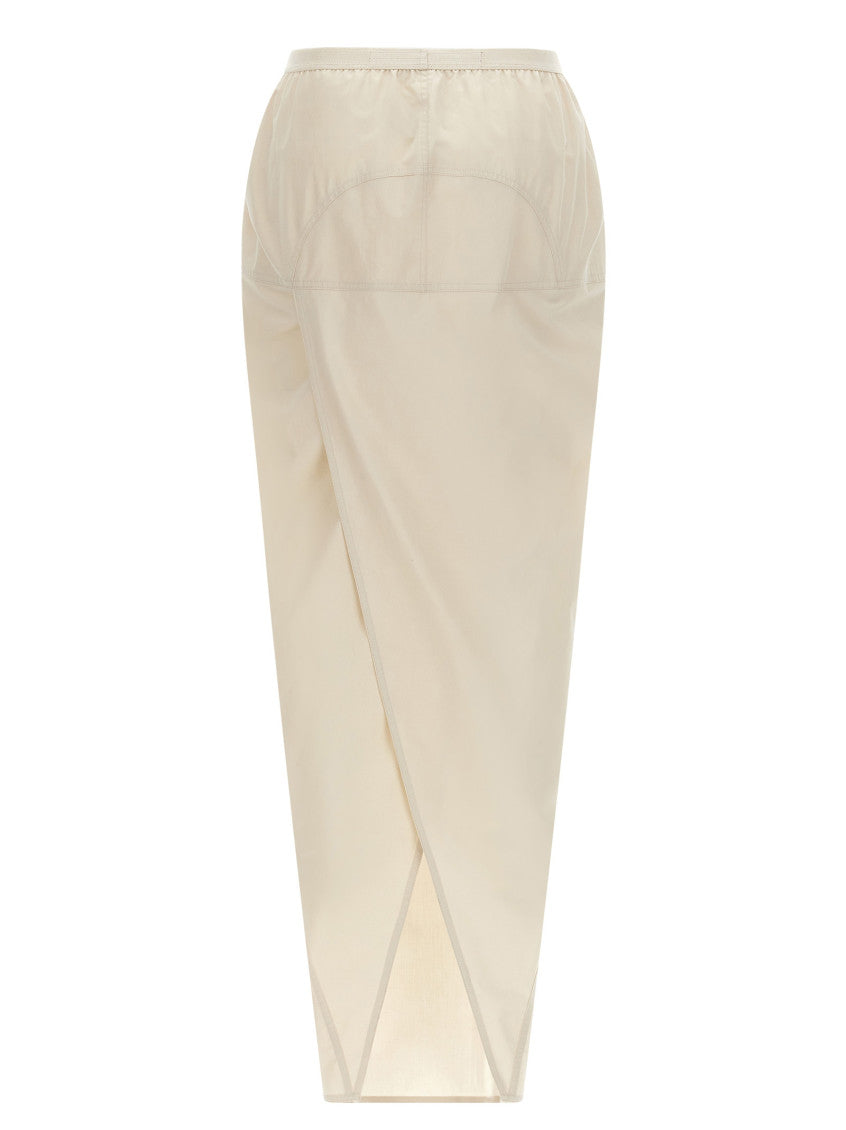 Grey 'Pillar long' skirt 2