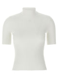 White Reedition Rib-knit Sweater 1