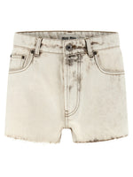 Grey Denim shorts 1