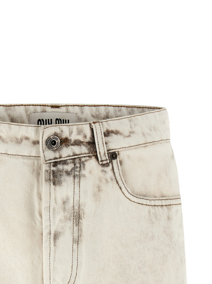 Grey Denim shorts 3