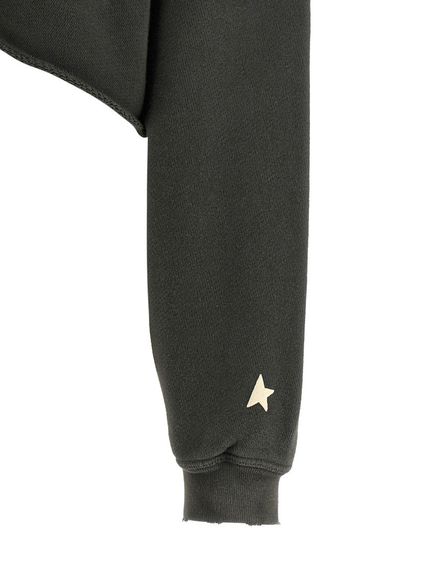 Grey 'Star Golden Goose' hoodie 4