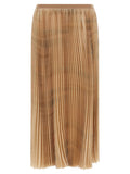 Beige Pleated skirt 1