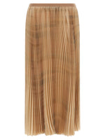 Beige Pleated skirt 1