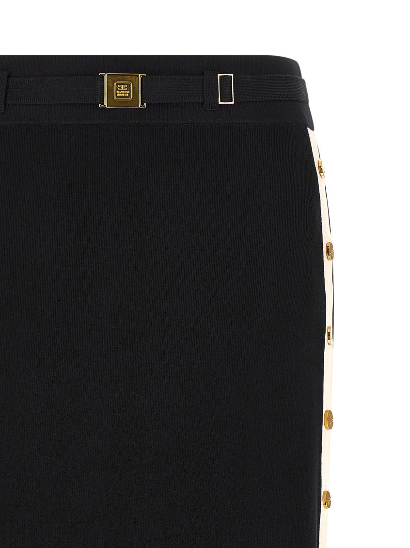 Black Side band skirt 4