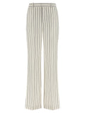 White Striped pants 1