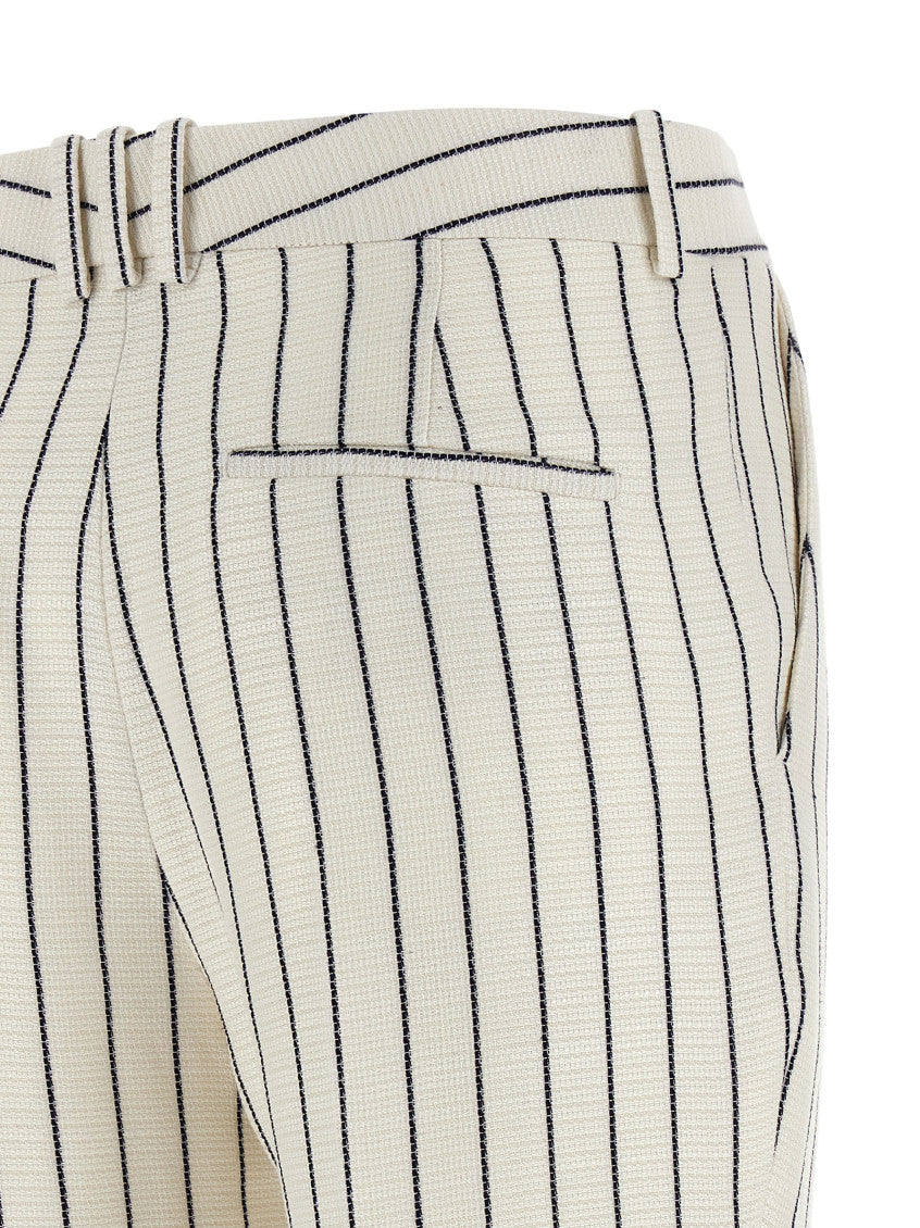White Striped pants 4