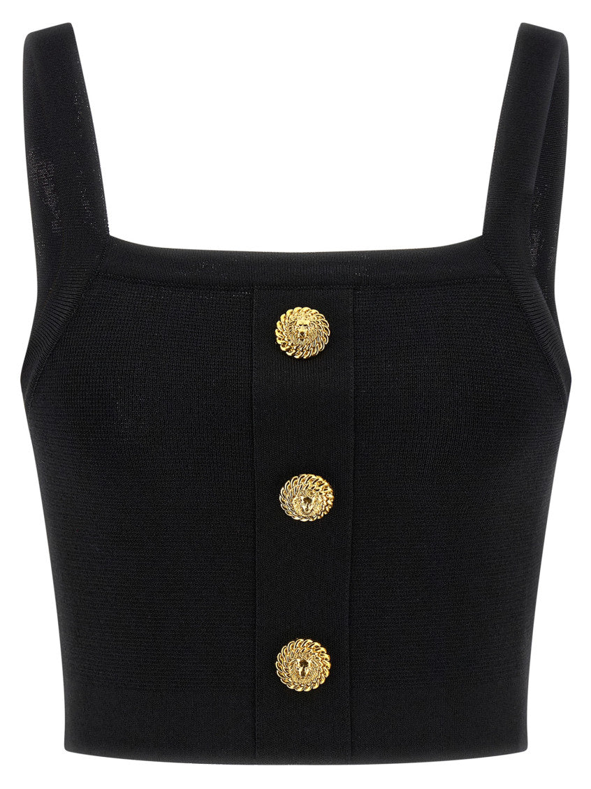 Black Top 3 buttons 1