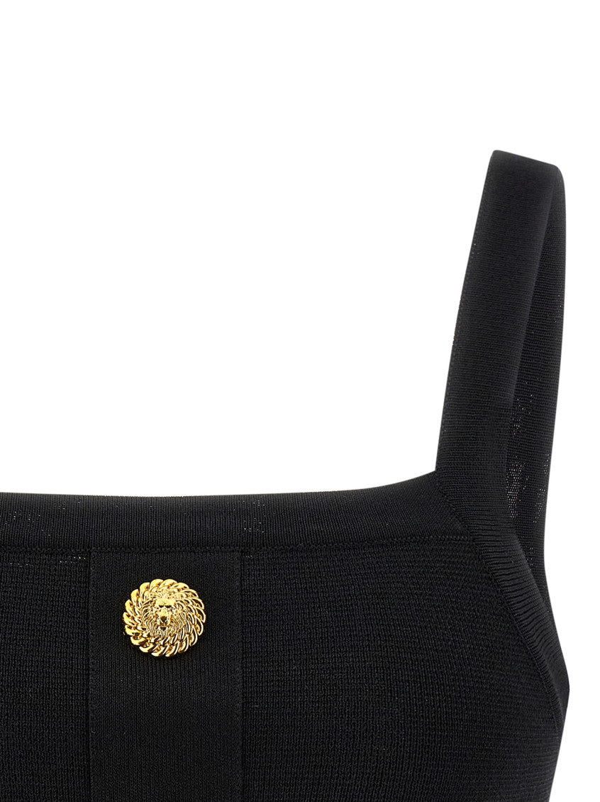 Black Top 3 buttons 3