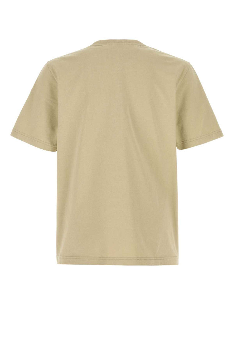 Beige Cotton T-shirt 2