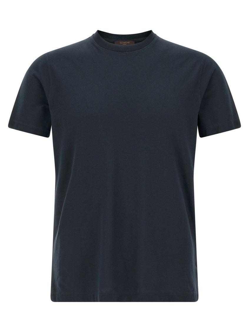 Blue Cotton T-shirt 1