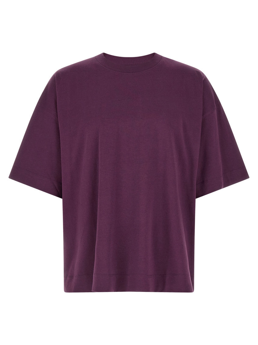 Purple Cotton T-shirt 1