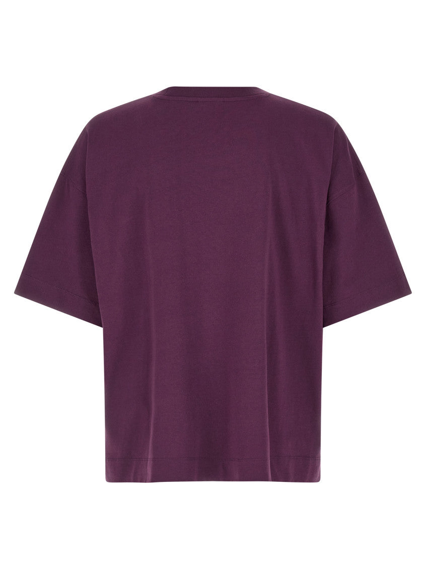 Purple Cotton T-shirt 2