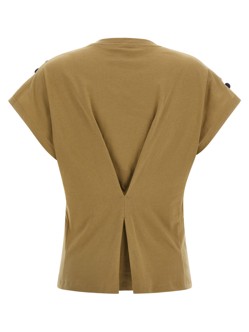 Brown Sequin T-shirt 2