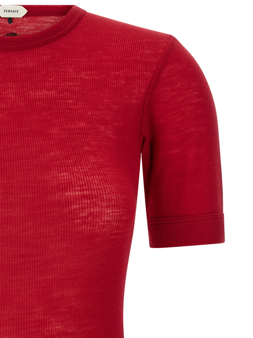 Red 'Medusa' T-shirt 3