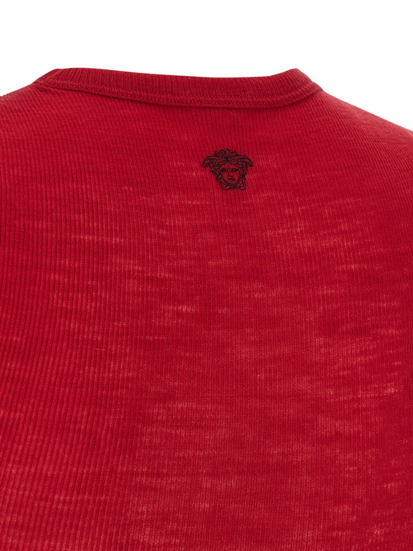 Red 'Medusa' T-shirt 4
