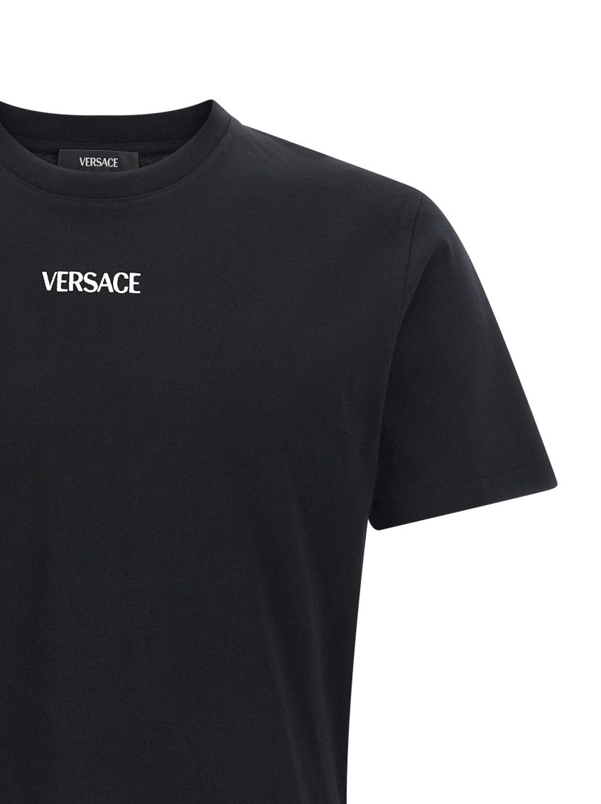 Black 'Versace Logo' T-shirt 3