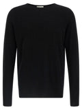 Black Spongy effect sweater 1