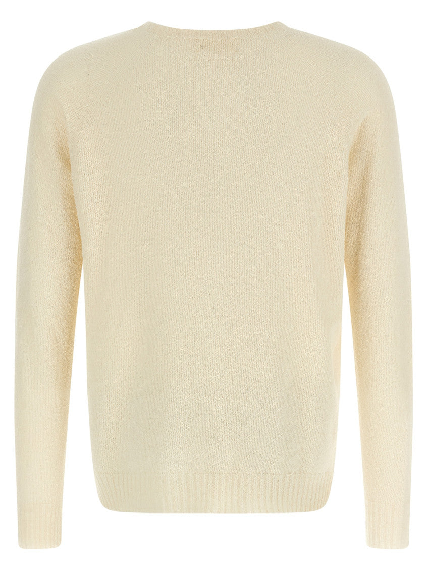 Beige Spongy Effect Sweater 2