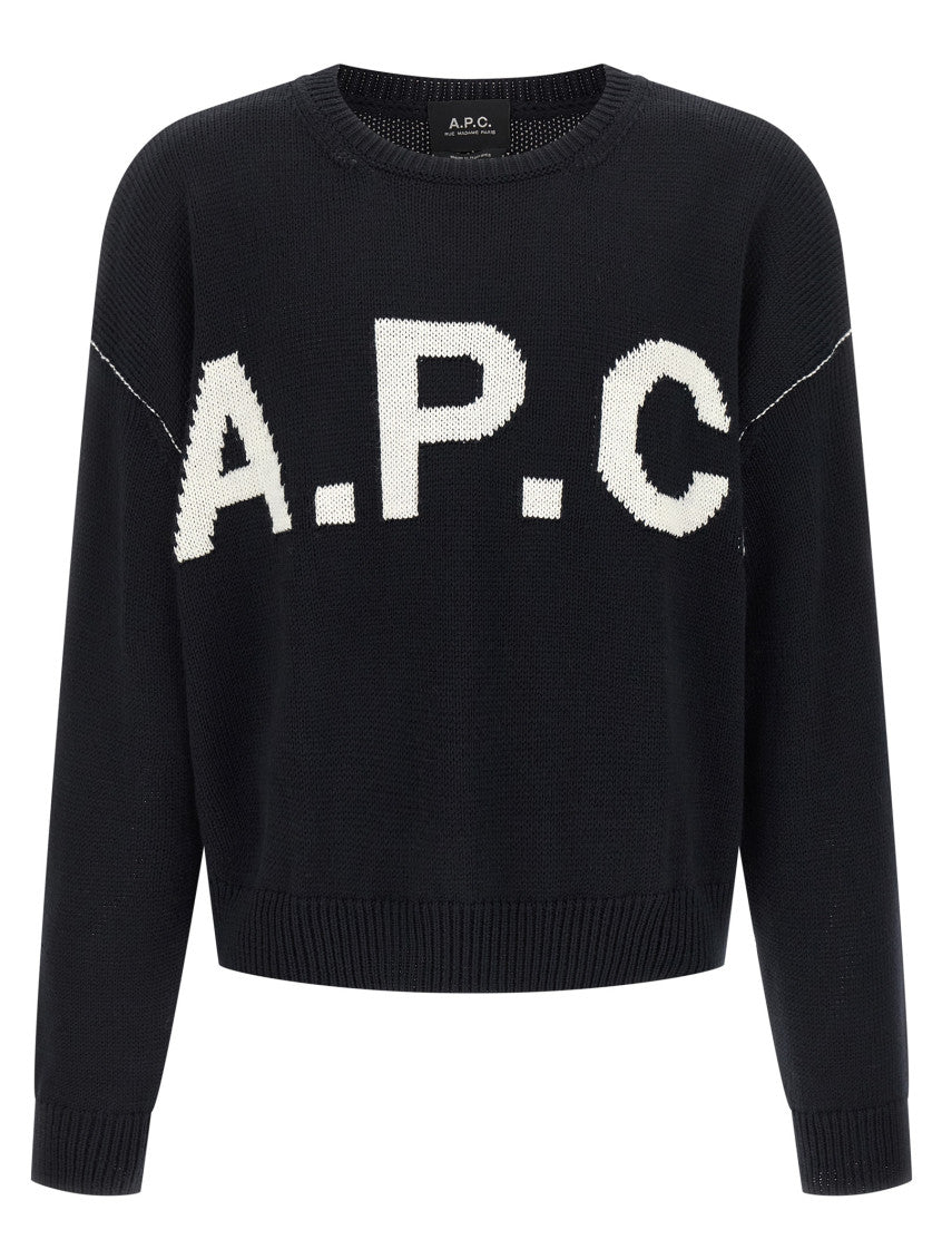 Blue Logo Sweater 1