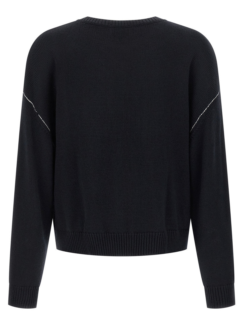 Blue Logo Sweater 2