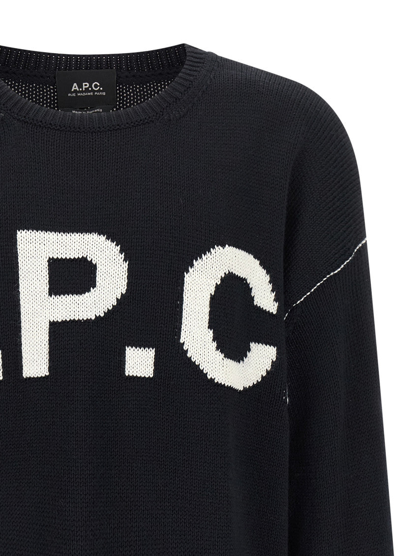 Blue Logo Sweater 3