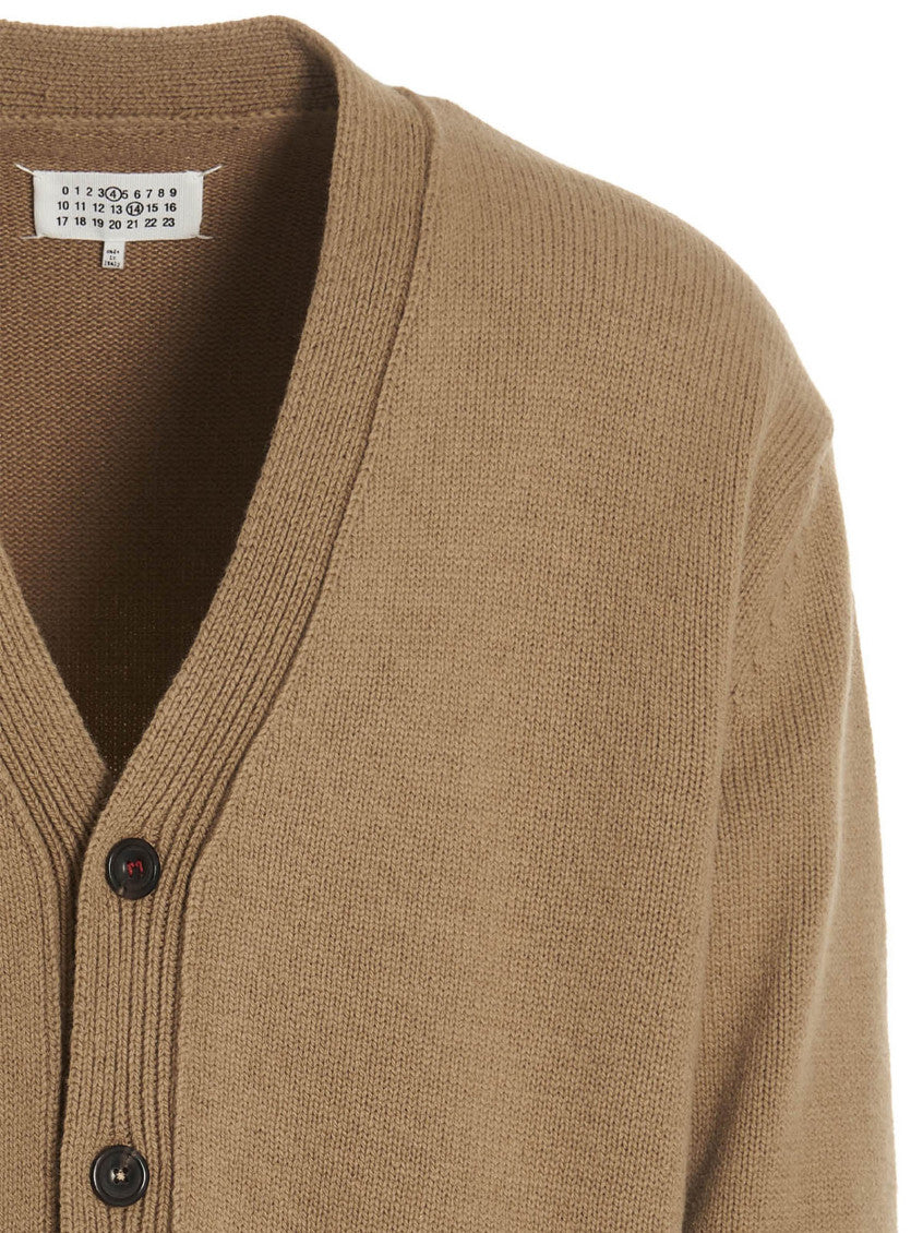 Beige Wool Cardigan 3