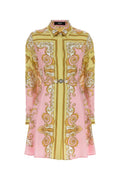 Multicolour Printed Shirt Dress 1