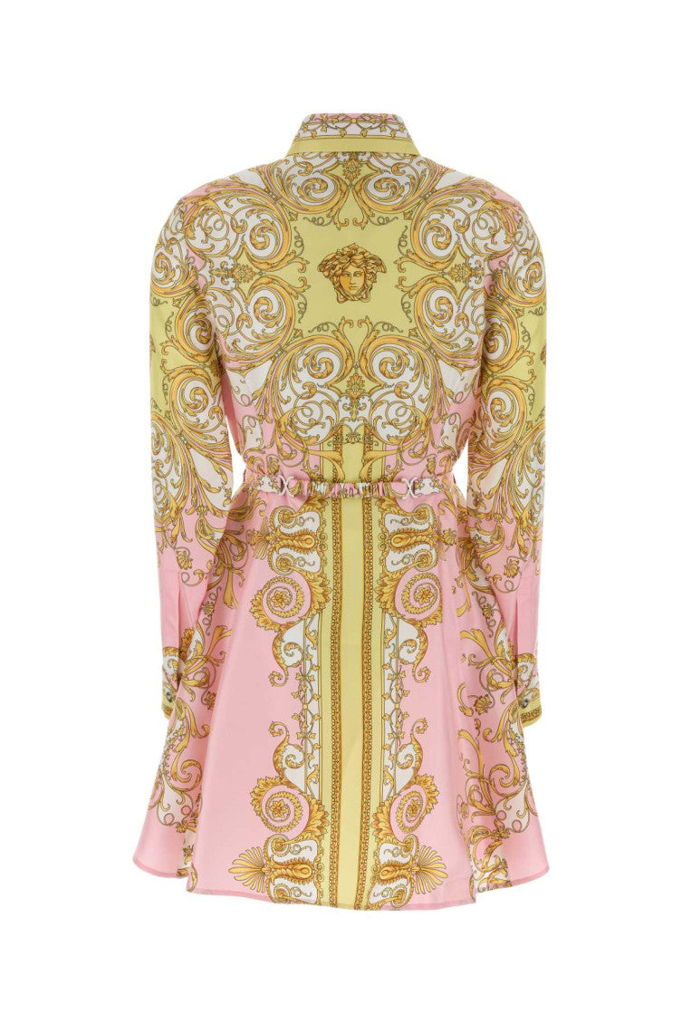 Multicolour Printed Shirt Dress 2