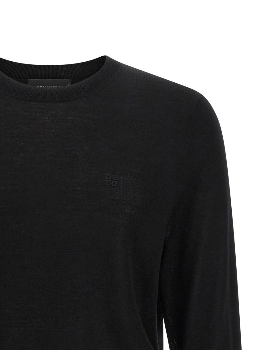 Black Wool Sweater 3