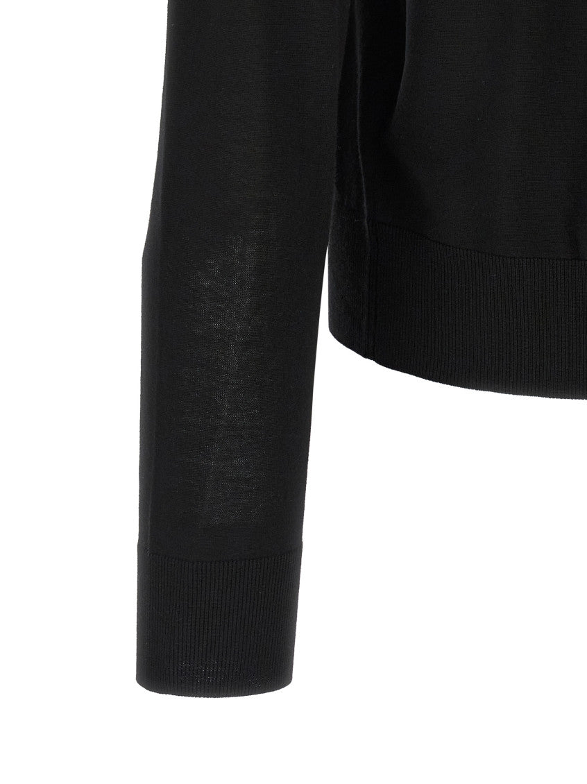 Black Wool Sweater 4