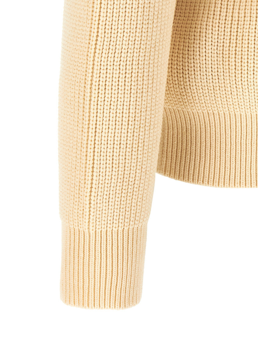 Beige 'Denim Mix D2' Cardigan 4