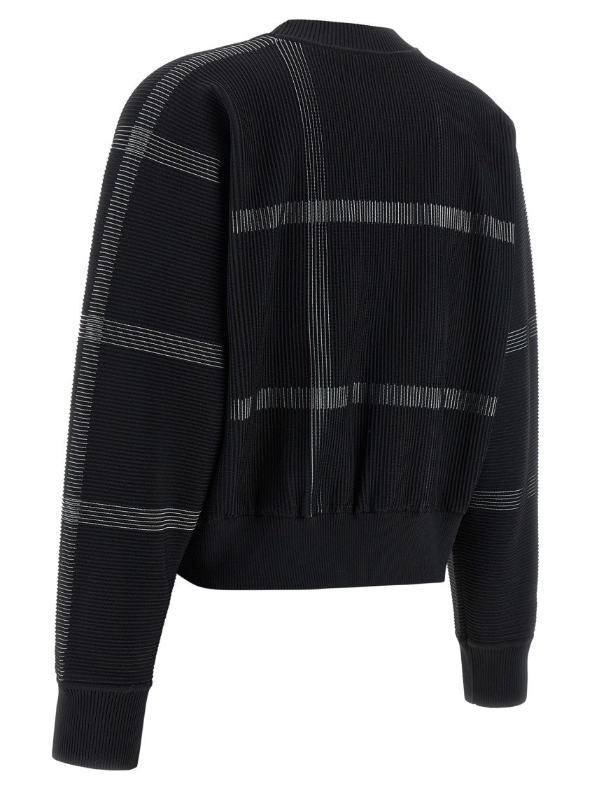 Black 'Crossing Knit' Sweater 3