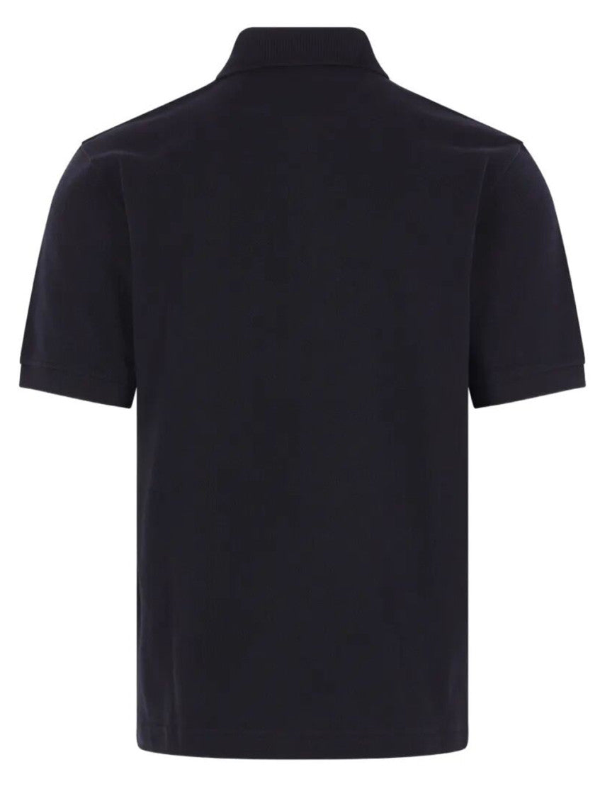 Navy Blue Logo Patch Polo 2