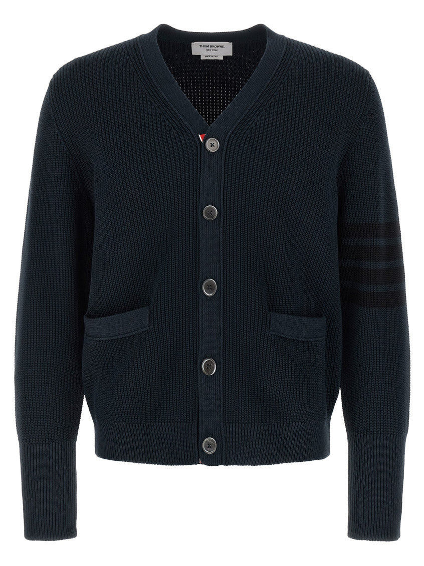 Blue 'Garment Dye' Cardigan 1