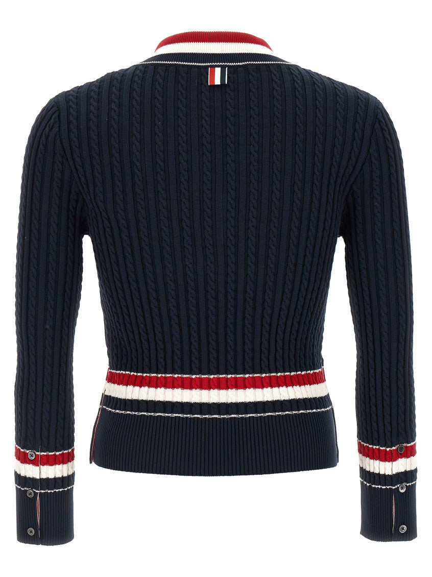 Blue RWB Intarsia Sweater 2