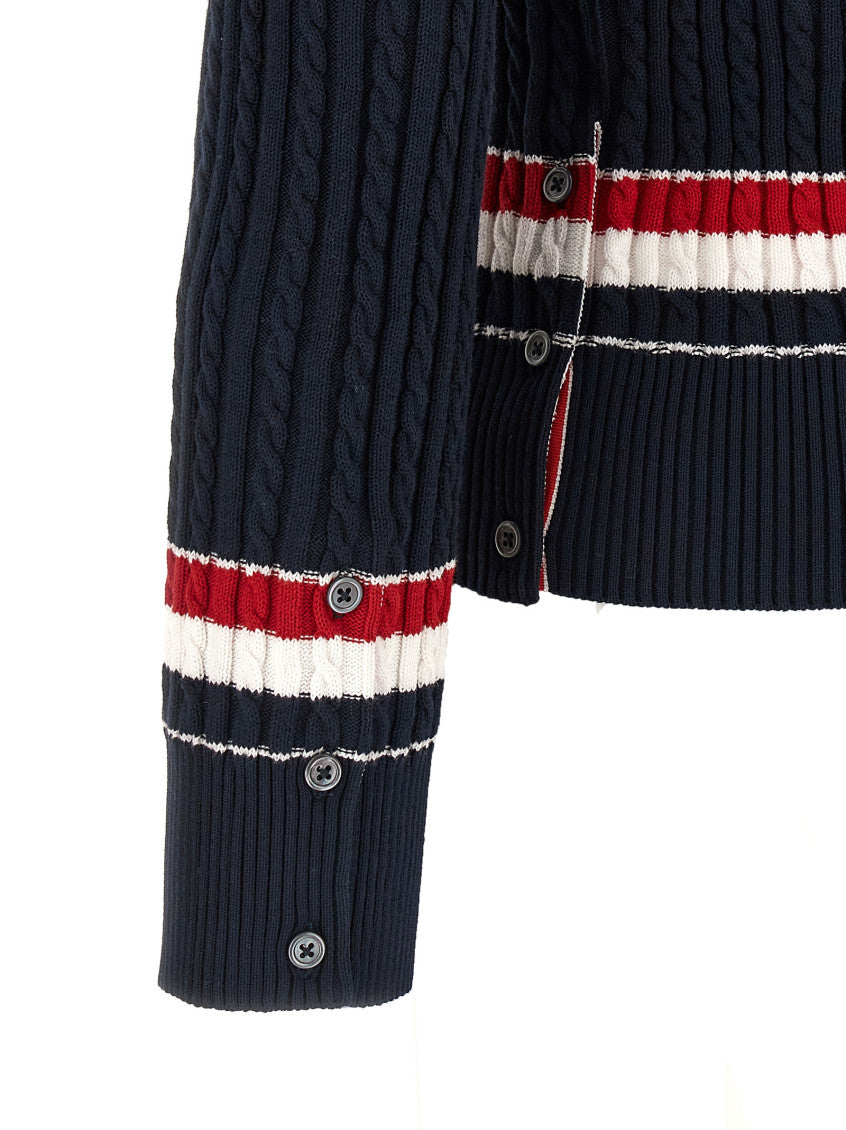 Blue RWB Intarsia Sweater 4