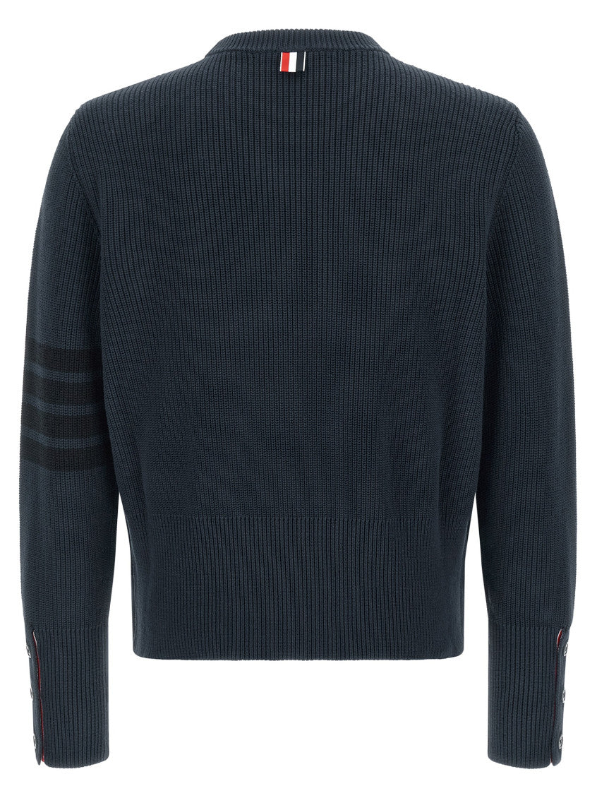 Blue '4BAR' Sweater 2