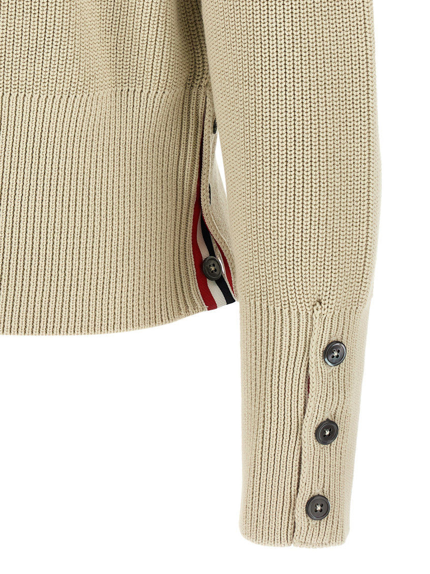 Beige '4BAR' Sweater 4